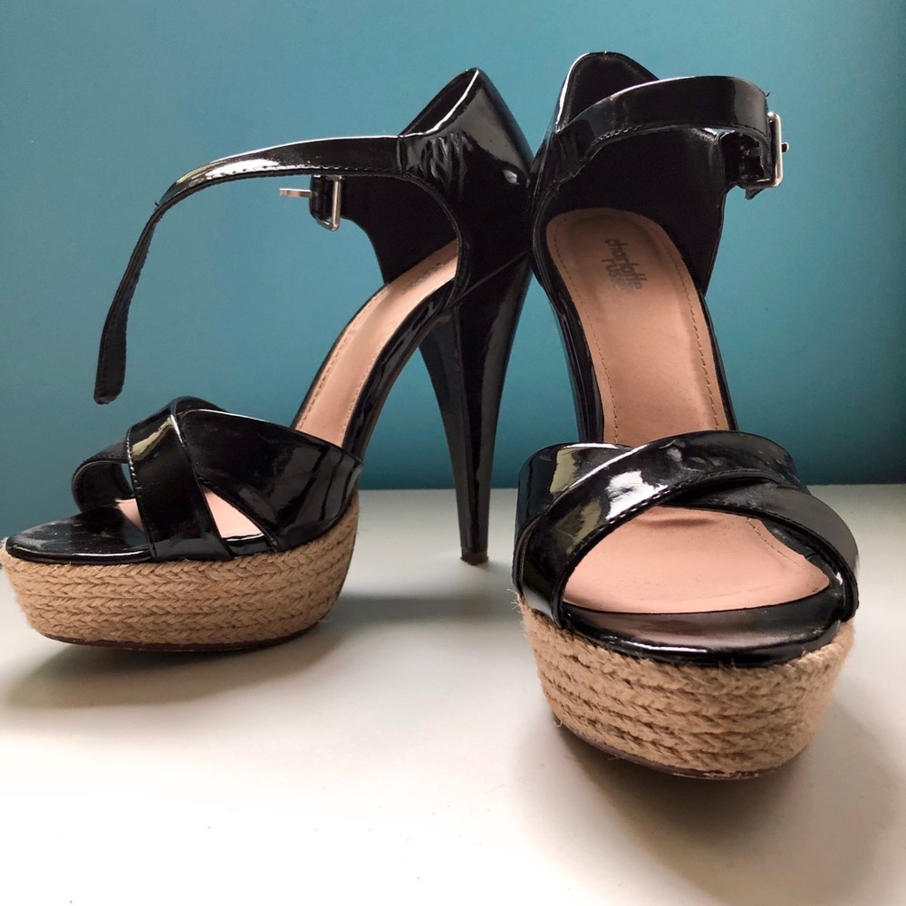 Black heels
